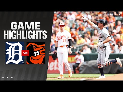 Tigers vs. Orioles Game Highlights (9/22/24) | MLB Highlights