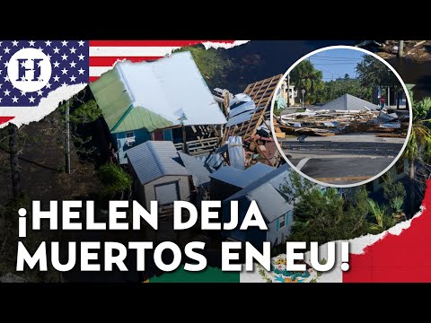 ¡Muertes y millones sin luz! Huracán Helene deja inundaciones y destrucción tras su paso por EU