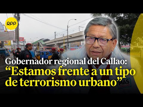Ciro Castillo considera que el Callao debe ser declarado en emergencia por inseguridad