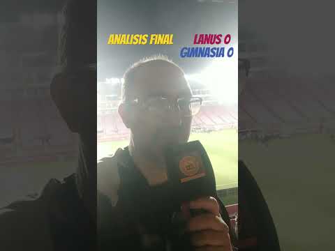 EMPATE SIN GOLES LANUS VS GIMNASIA