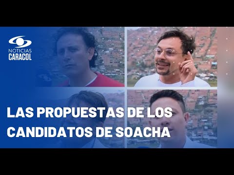 Debate con candidatos a la Alcaldía de Soacha en Noticias Caracol