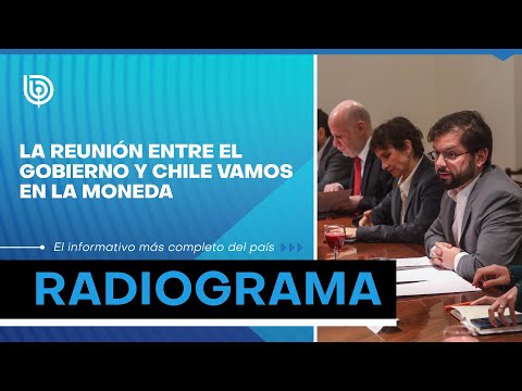 La reunión entre el gobierno y Chile Vamos en La Moneda