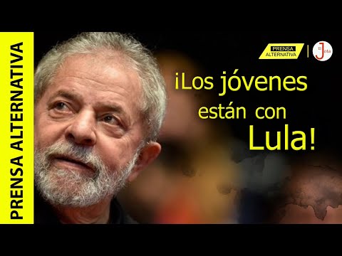 Lula arrasará con el voto de los jóvenes y Bolsonaro ya no sabe qué hacer!