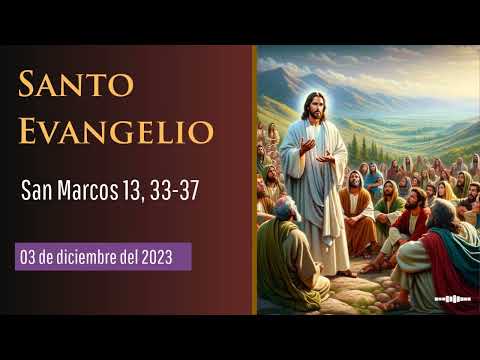 Evangelio del 3 de diciembre del 2023 según san Marcos 13, 33-37