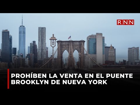 Se acaba la venta ambulante en el icónico puente Brooklyn de Nueva York