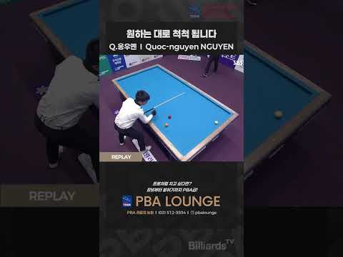 원하는 대로 척척 됩니다 #Q응우옌 #PBA #LPBA #베트남 #척척박사 #원하면#다돼 