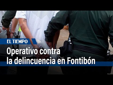 Policía de Fontibón hizo operativo contra robo de carros y motos en La Felicidad | El Tiempo