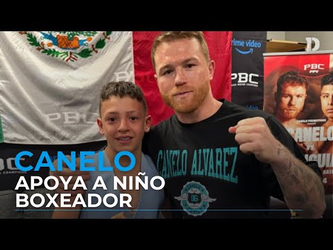Canelo Álvarez cumple el sueño de El Güerito de Tepito, el niño boxeador | El Diario