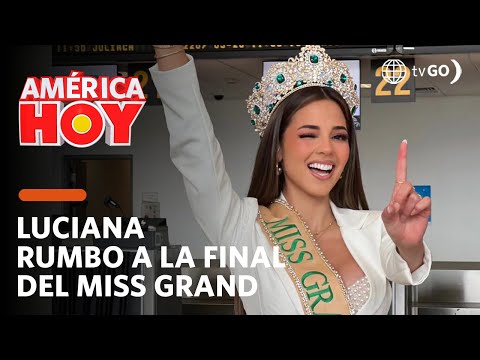 América Hoy: Luciana Fuster viajó a Vietnam para el Miss Grand International 2023 (HOY)