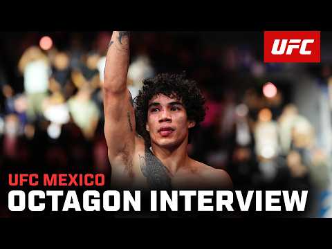 Imanol Rodriguez Octagon Interview | UFC Mexico