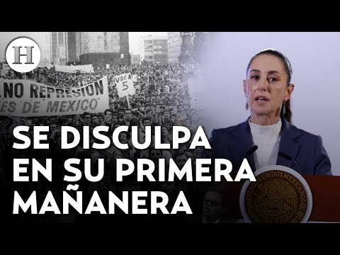 Claudia Sheinbaum pide disculpa histórica por la masacre del 2 de octubre de 1968