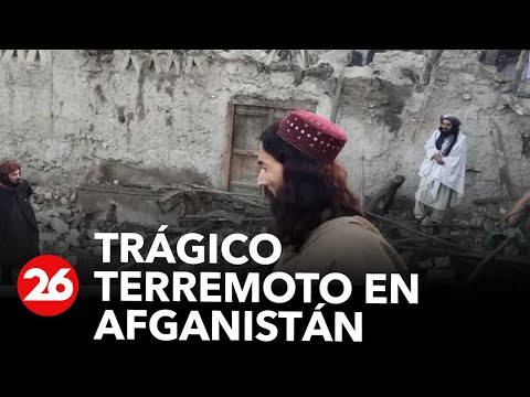 Trágico terremoto en Afganistán