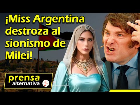 La representante argentina rompe internet contra Milei por Palestina!!