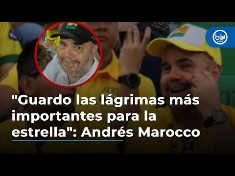 Guardo las lágrimas más importantes para la estrella: Andrés Marocco, hincha del Bucaramanga