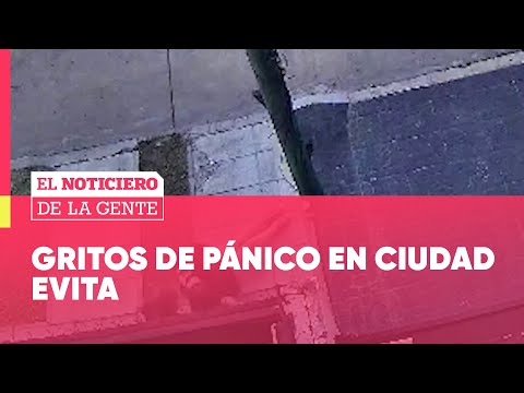 MUJERES en PÁNICO durante un ROBO en CIUDAD EVITA #ElNotidelaGente