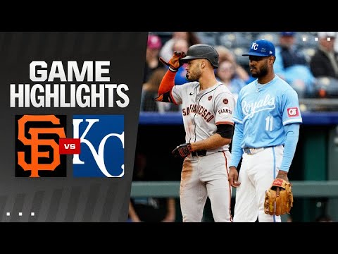 Giants vs. Royals Game Highlights (9/21/24) | MLB Highlights