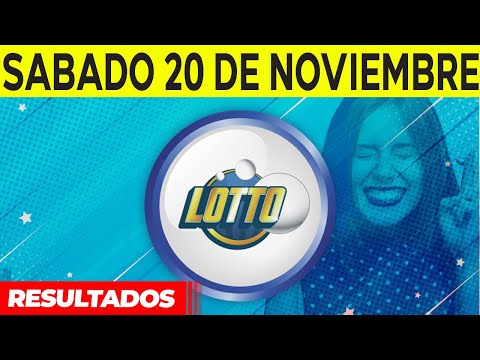 Sorteo Lotto y Lotto Revancha del sabado 20 de noviembre del 2021