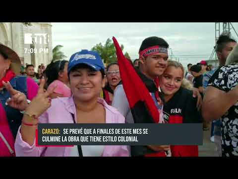 Inauguran parque central de Diriamba en el marco del día de la mujer - Nicaragua