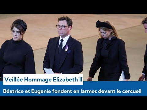 Veillée hommage à Elizabeth II : Beatrice et Eugenie s’effondrent face au cercueil
