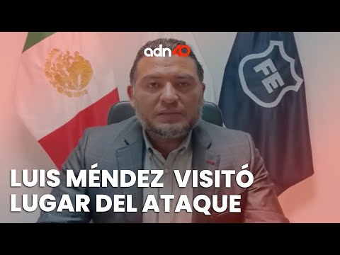 ¡Última Hora! Luis Méndez visitó el lugar donde ocurrió el ataque contra personal de la Fiscalía