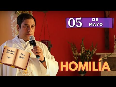 EVANGELIO DE HOY domingo 5 de mayo del 2024 - Padre Arturo Cornejo