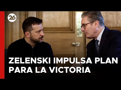 Londres, París y Roma en 24 horas: Zelenski impulsa su plan para la victoria en Europa | #26Global