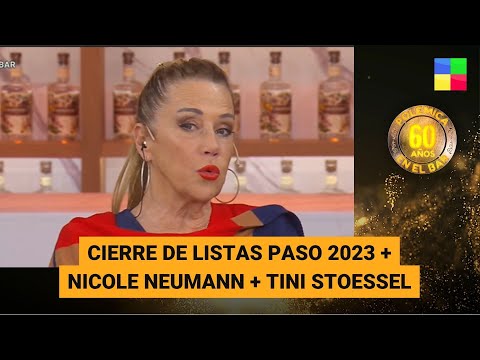 Cierre de listas + Nicole Neumann + Tini Stoessel - PolémicaEnElBar  | Programa completo (26/06/23)