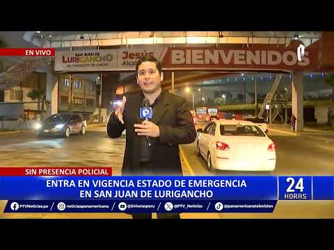 San Juan de Lurigancho: poca presencia policial en el ingreso al distrito (2/2)