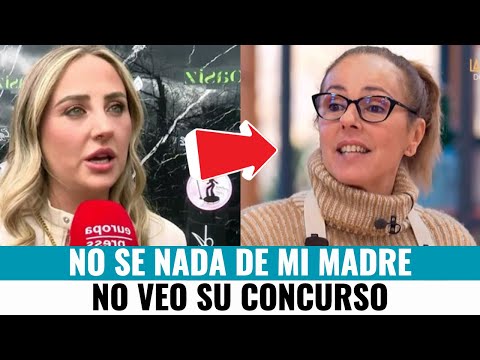 SORPRENDETE reaparición de ROCIO FLORES en MADRID: no sabe NADA de su madre ROCIO CARRASCO