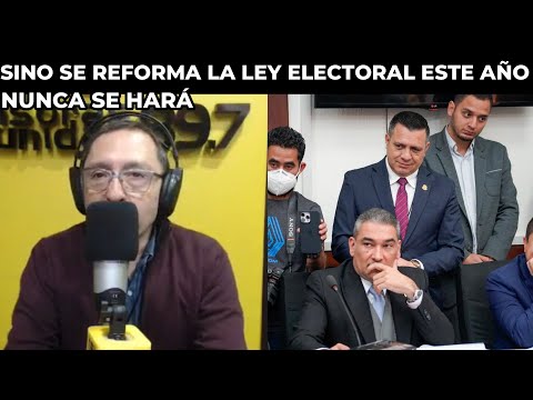 DIPUTADOS DE DIFERENTES BANCADAS SE PRONUNCIA ANTE LAS REFORMAS A LA LEY ELECTORAL, GUATEMALA