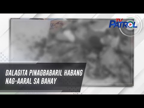 Dalagita pinagbabaril habang nag-aaral sa bahay | TV Patrol
