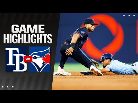 Rays vs. Blue Jays Game Highlights (7/24/24) | MLB Highlights