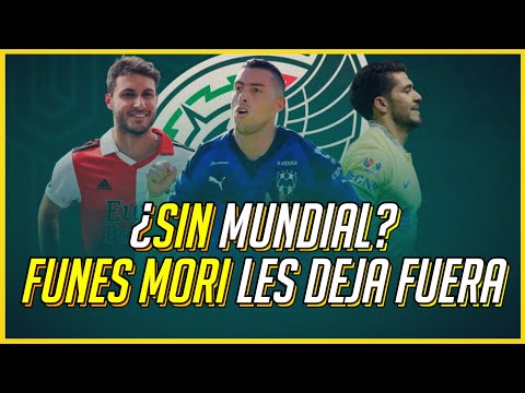 ¿Es JUSTO que VAYA al TRI?  La OBSESIÓN del TATA con FUNES MORI Dejaría FUERA a HENRY y SANTI