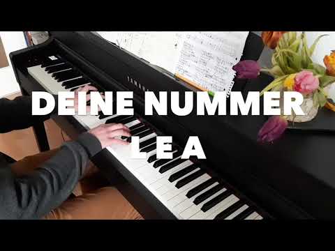 LEA - Deine Nummer - Klavier Cover - Piano Cover - BODO