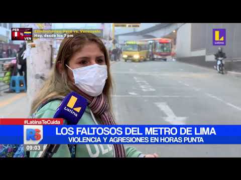 ? Reporte Semanal | Se incrementa violencia y agresiones en horas punta del Metro de Lima