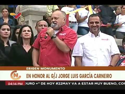 Inauguran monumento dedicado a Jorge Luis García Carneiro en La Guaira a un año de su muerte
