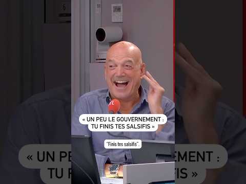 Un peu le gouvernement : tu finis tes salsifis