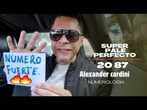 LOS NUMEROS DE HOY | Alexander Cardini NUMEROLOGÍA  6-05-24 Fuerte