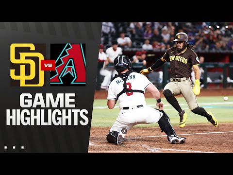 Padres vs. D-backs Game Highlights (8/5/25) | MLB Highlights