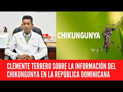 CLEMENTE TERRERO SOBRE LA INFORMACIÓN DEL CHIKUNGUNYA EN LA REPÚBLICA DOMINICANA