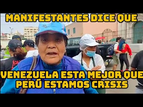 MANIFESTANTES LLEGAN HASTA FISCALIA DE LA NACIÓN DONDE HOY DECLARA PREMIER OTAROLA EN LIMA..