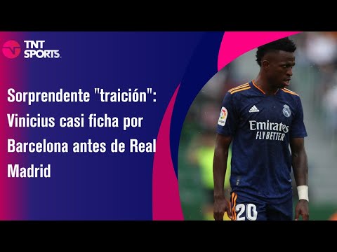 Sorprendente traición: Vinicius casi ficha por Barcelona antes de Real Madrid