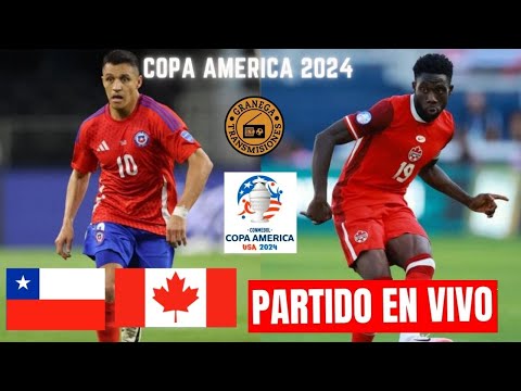 CANADA VS CHILE EN VIVO  Copa America 2024 Fecha 3