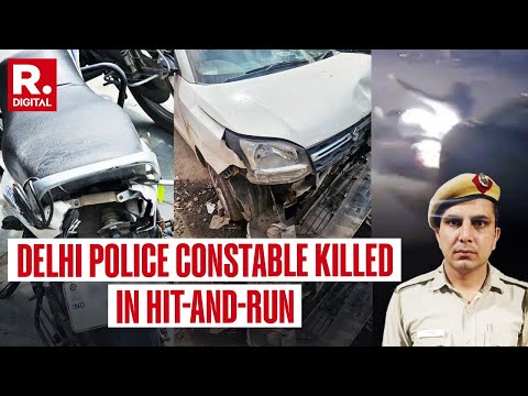 Delhi Police Constable Sandeep Mowed Down By Car | Breaking