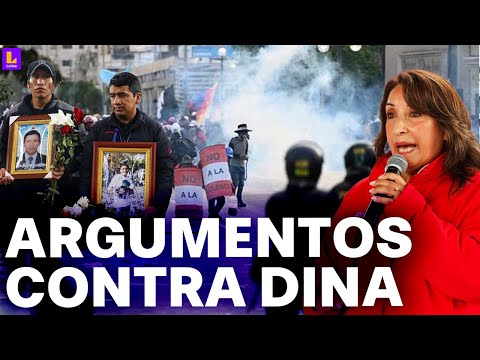 Muertes en protestas en Perú: Los argumentos contra Dina Boluarte que han presentado a la Fiscalía