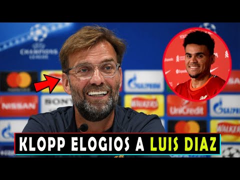 JURGEN KLOPP HABLA DE LUIS DIAZ Y LO LLENA DE ELOGIOS EN CHAMPIONS ( INTER MILAN VS LIVERPOOL ) 0-2