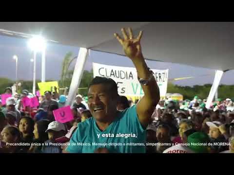 Claudia Sheinbaum Pardo Desde Progreso, el puerto más importante de Yucatán