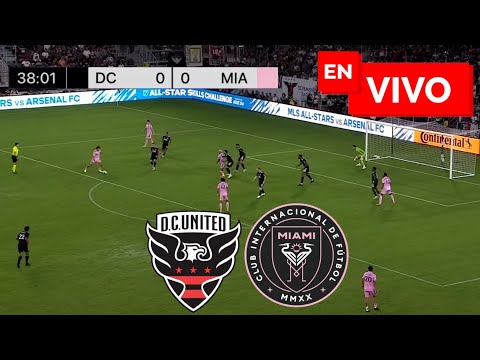 DC United vs inter Miami EN VIVO / MLS Juega Messi