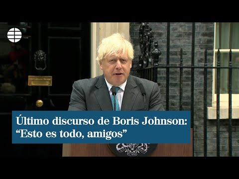 Boris Johnson abandona Downing Street: Esto es todo, amigos