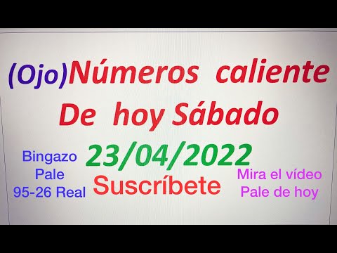 NUMEROS PERFECTO PARA HOY 23/04/22 DE ABRIL 2022 , NUMEROS PARA  GANAR EN LAS LOTERIAS